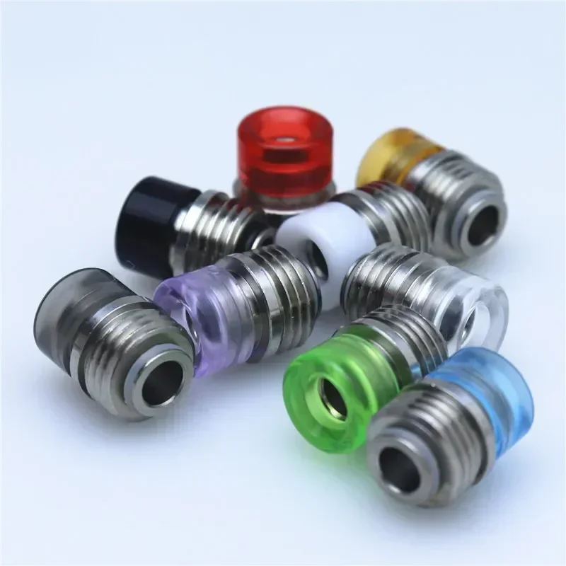 قطعة فم BB واسعة الفم من الفولاذ المقاوم للصدأ والأكريليك، وصلة قش متكاملة BB