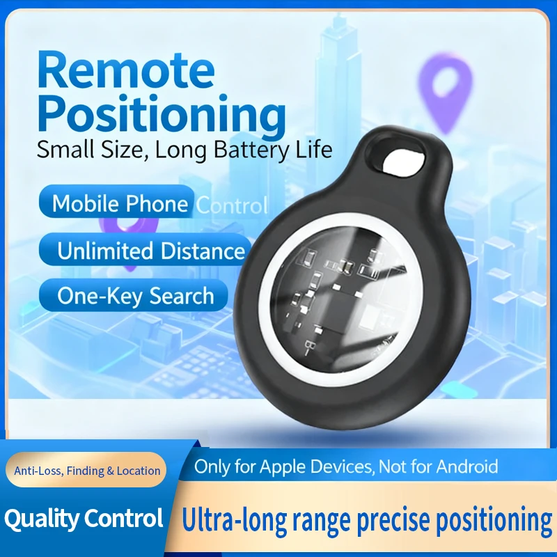 جهاز تعقب ذكي Finder V2 للعناصر، متوافق مع Apple Find My Network، علامة مضادة للخسارة للمحفظة، الحقيبة، الحيوانات الأليفة، IP67 مقاومة للماء