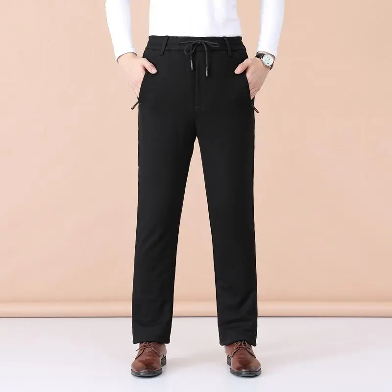 

2023 Luxury Straight Business Casual Men Pants High Quality Designer Spring Autumn Elegant Male Leisure Long Formal Trousers Q47