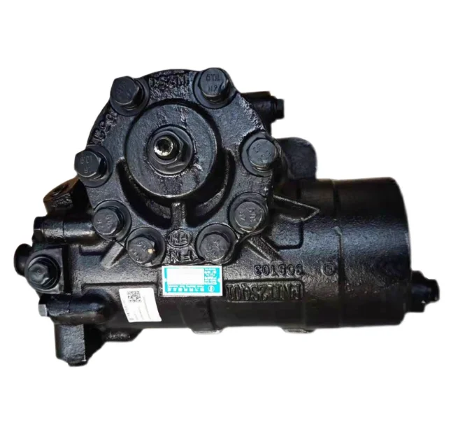 DZ9100470055 Truck Parts for Shacman Heavy Models Power Steering Gear with Recirculating Ball System