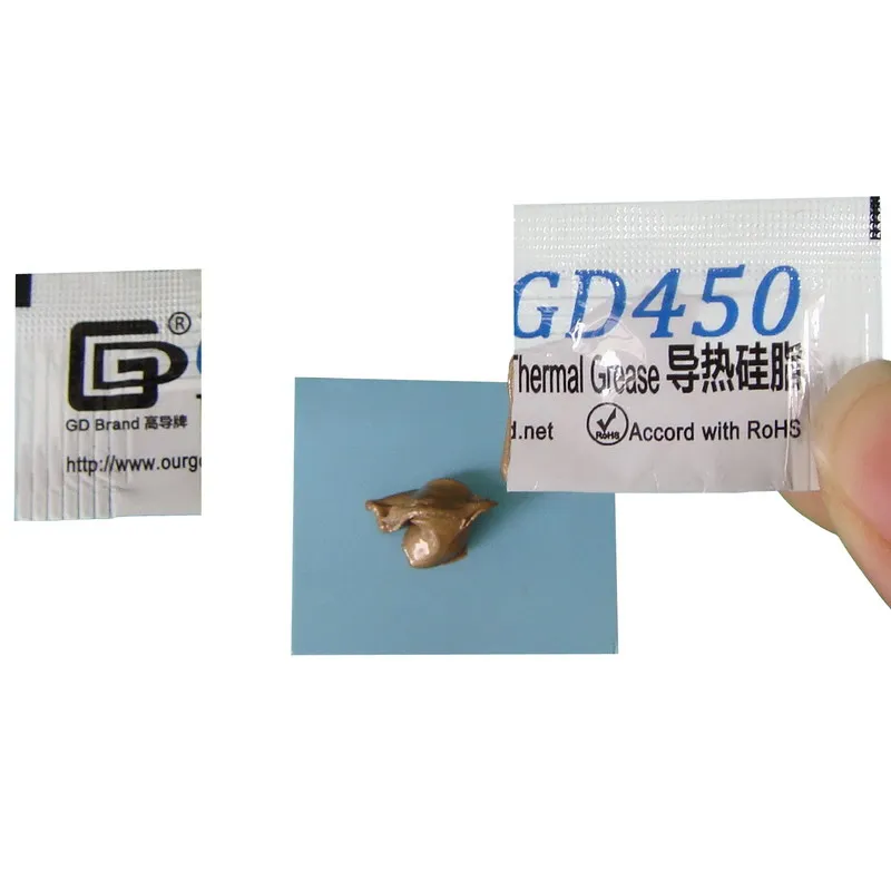 100 шт., Термопаста для процессора, 0,5 г