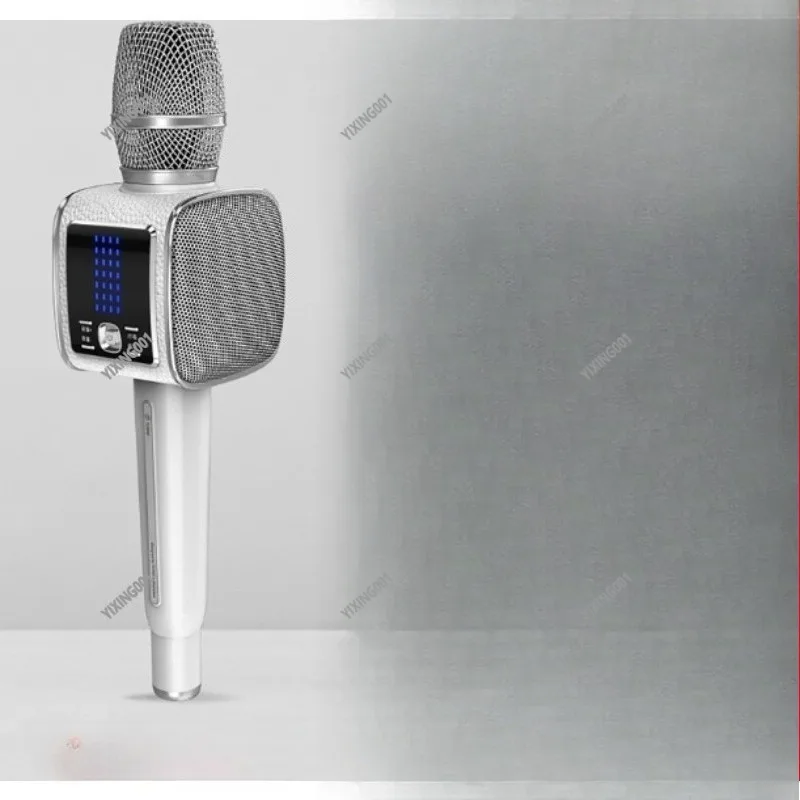 OSING G7 20W ميكروفون كاريوكي احترافي LCD TWS 70 هرتز باس لمكبر الصوت TV PC Car الهاتف الذكي - ميكروفون الغناء للبالغين #4