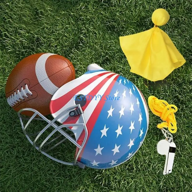 

G6DE 6pcs Referee Flags Football Penalty Flags for Soccer Ref Umpire Coaches Challenge Flags for Football Party Accessory