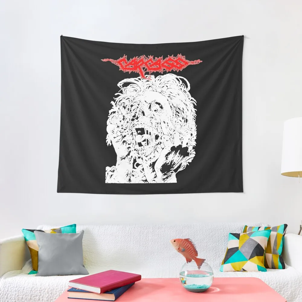 Carcass Gore Shriek Underground Tapestry Room Decor For Girls Decor For Bedroom Bathroom Decor Tapestry