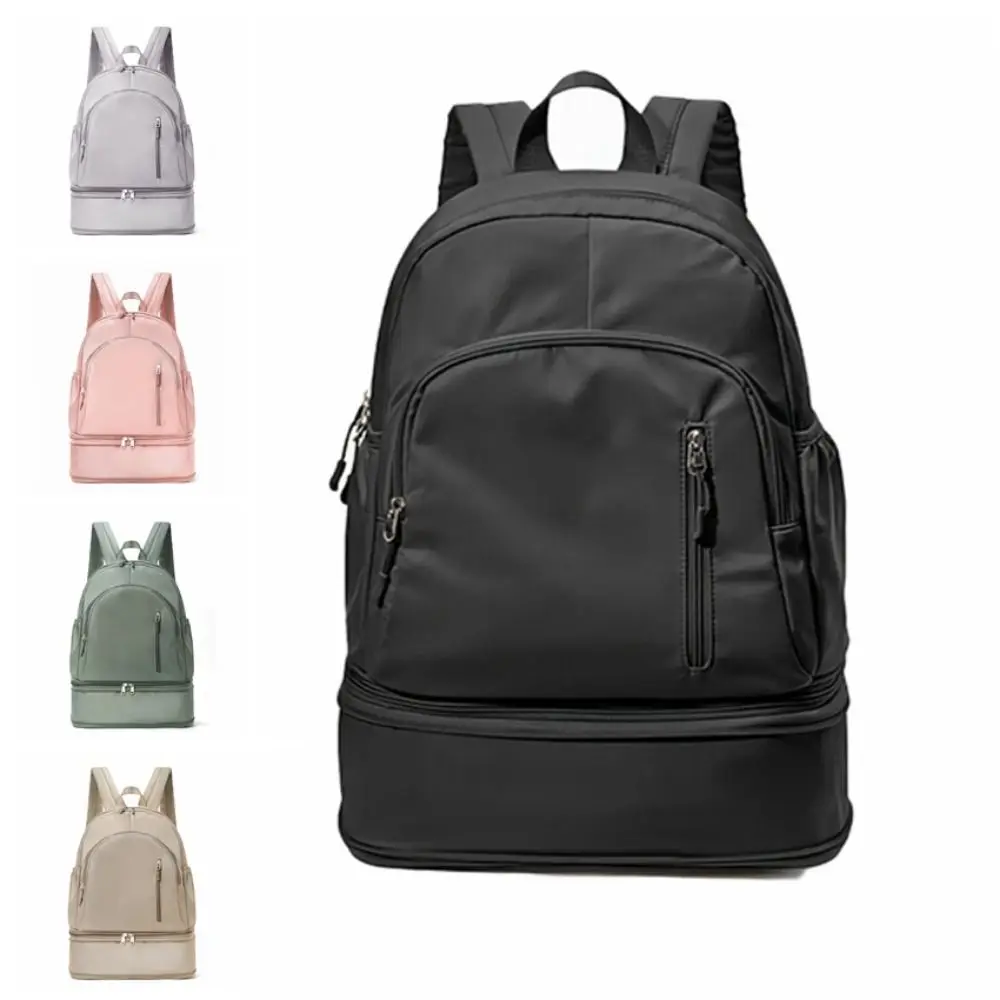 กระเป๋าฟิตเนสขนาดใหญ่ หลายสี แยกช่องเปียกแห้ง กระเป๋านักเรียนกันน้ำ พับได้ กระเป๋าเป้สะพายหลังใส่แล็ปท็อปสำหรับผู้ชาย