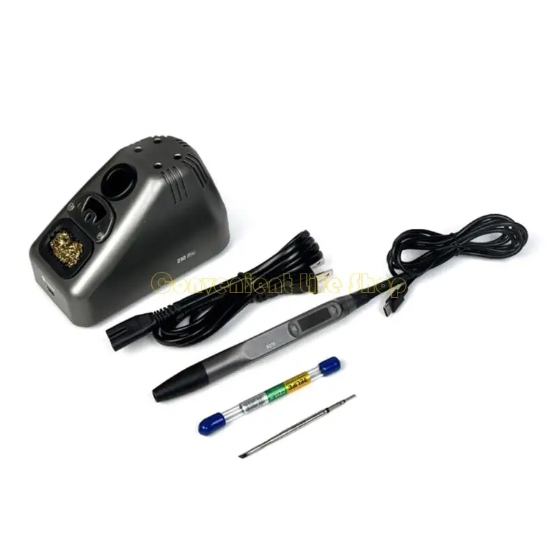 

L1EE Intelligent Temperature Control Soldering Iron Featuring Rapid Heating And Sleep Mode For Home Repairs And