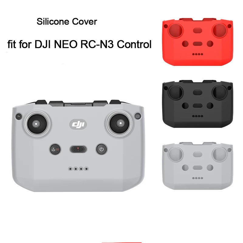 Wtohoby Silicone Cover for DJI NEO /AIR 3S RC-N3 Remote Controller Anti-bump Protective Case Dust-proof Sleeve Drone Accessories