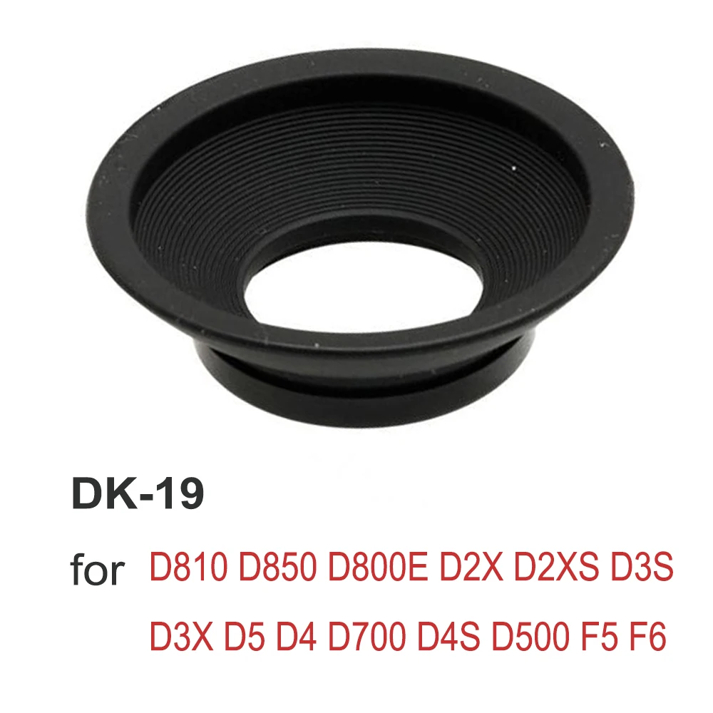 100pcs/lot Camera DK-19 DK-20 DK-21 DK-23 DK-24 DK-25 DK-29 Rubber Eyecup Eyepiece Eye Cup for Nikon DSLR SLR Mirrorless