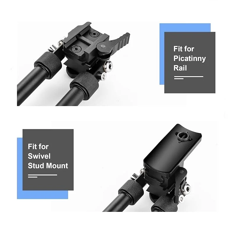 2025 V8 อุปกรณ์เสริมสําหรับ Bipod อะแดปเตอร์ 20 มม.สลิงสตั๊ด Picatinny Rail ท่องเที่ยวฐาน 3/2-Slots การล่าสัตว์สําหรับ AR15 AK47 M4 M16