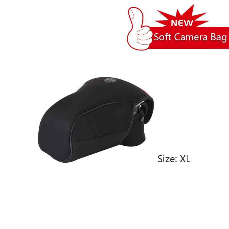 Soft Pouch Camera Case Cover Bag for CANON EOS 5D Mark II III 24-105 24-70 LENS