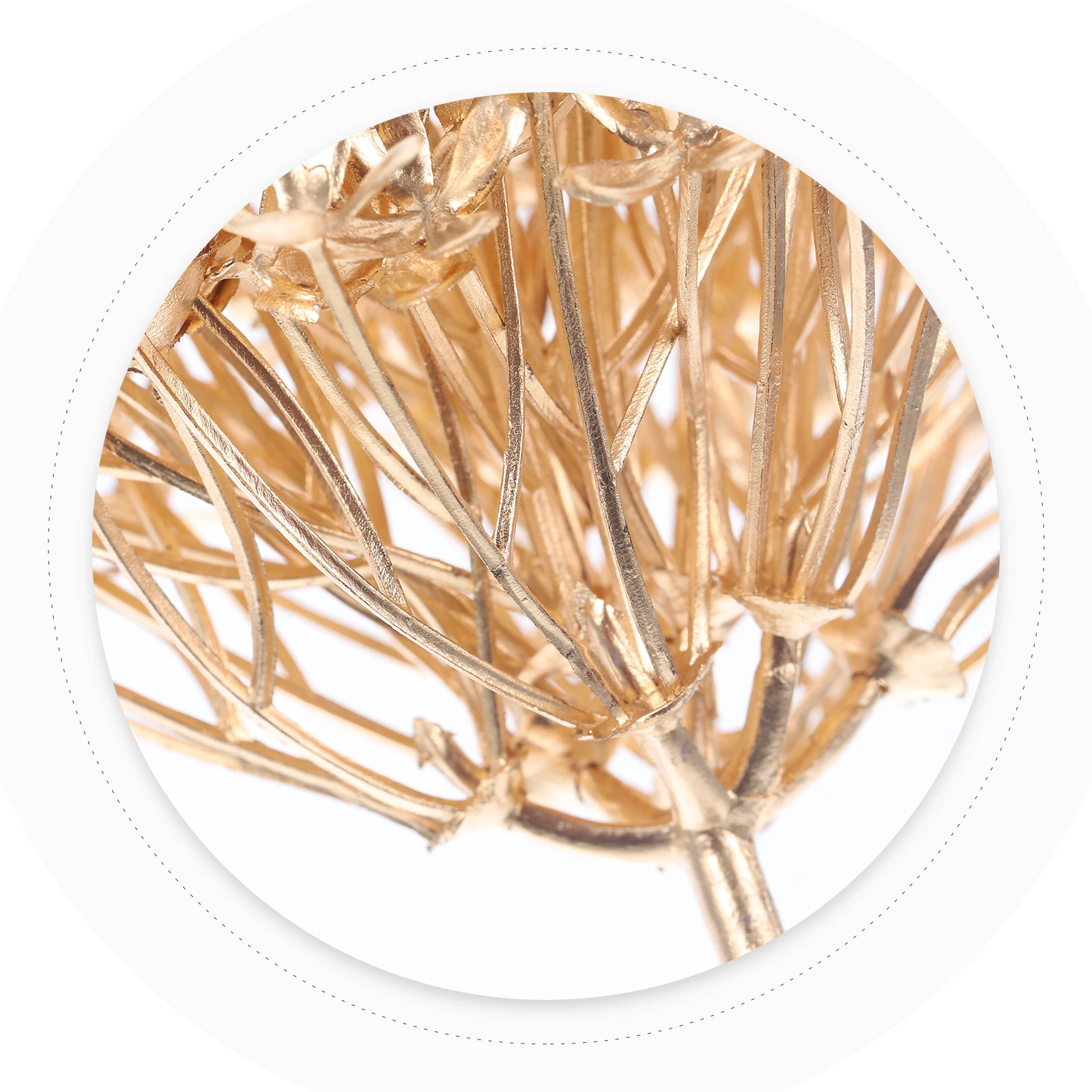 

10Pcs Golden Hydrangea Flower Heads Bulk Artificial Plastic Fake Flowers Decor Wedding Party Faux Hydrangea Flowers