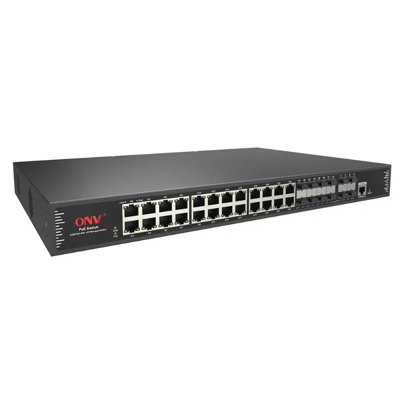 36-port 10G Uplink L3 Managed PoE Switch  With SFP,  for CCTV Security System, Camera POE38036PFM