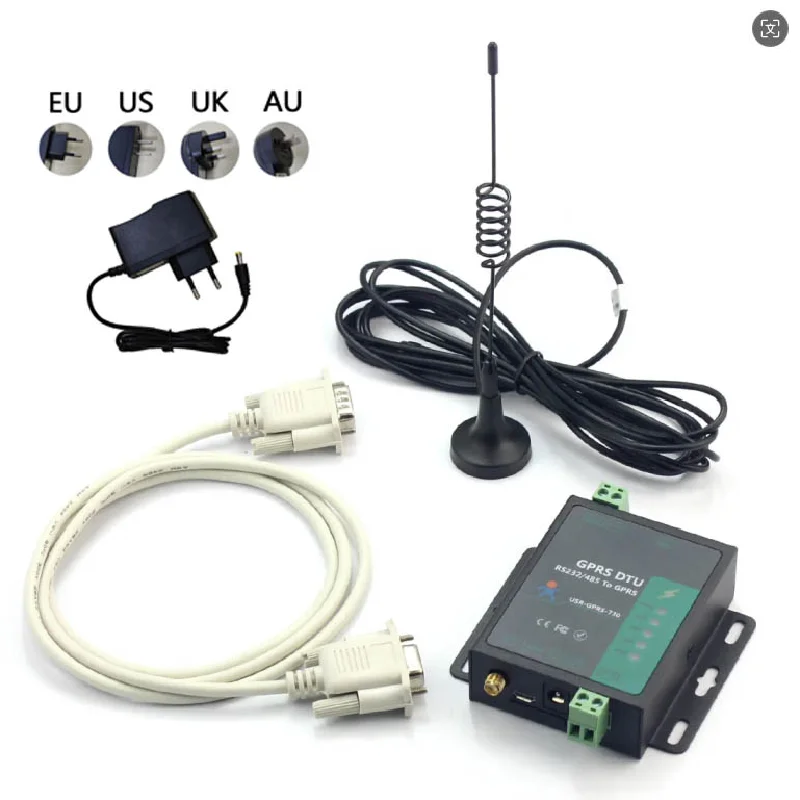 Imagem -02 - Conversor de Modem Celular Industrial Porta Serial Rs232 Rs485 Gsm Gprs Dtu Usr-gprs232730