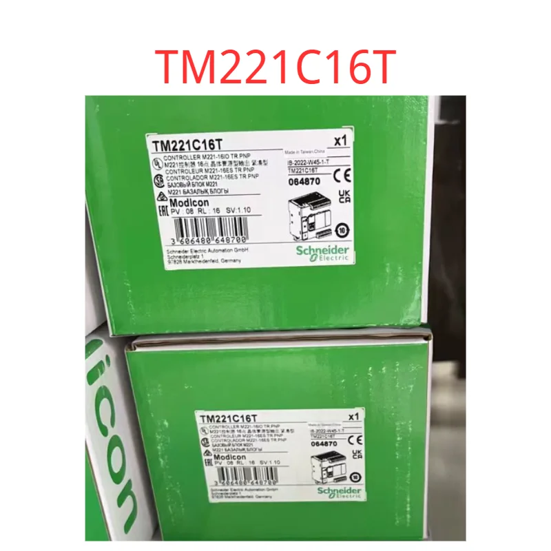 

100% New TM221C16T plc module