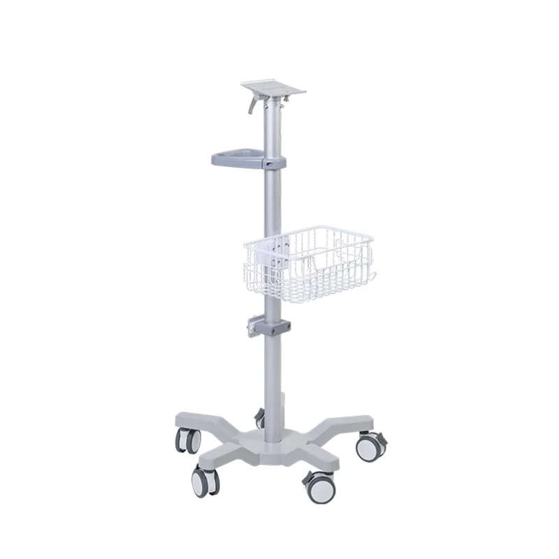 Medical Device- Cart Patients Monitor- Rolling Stand Hospital Trolleys