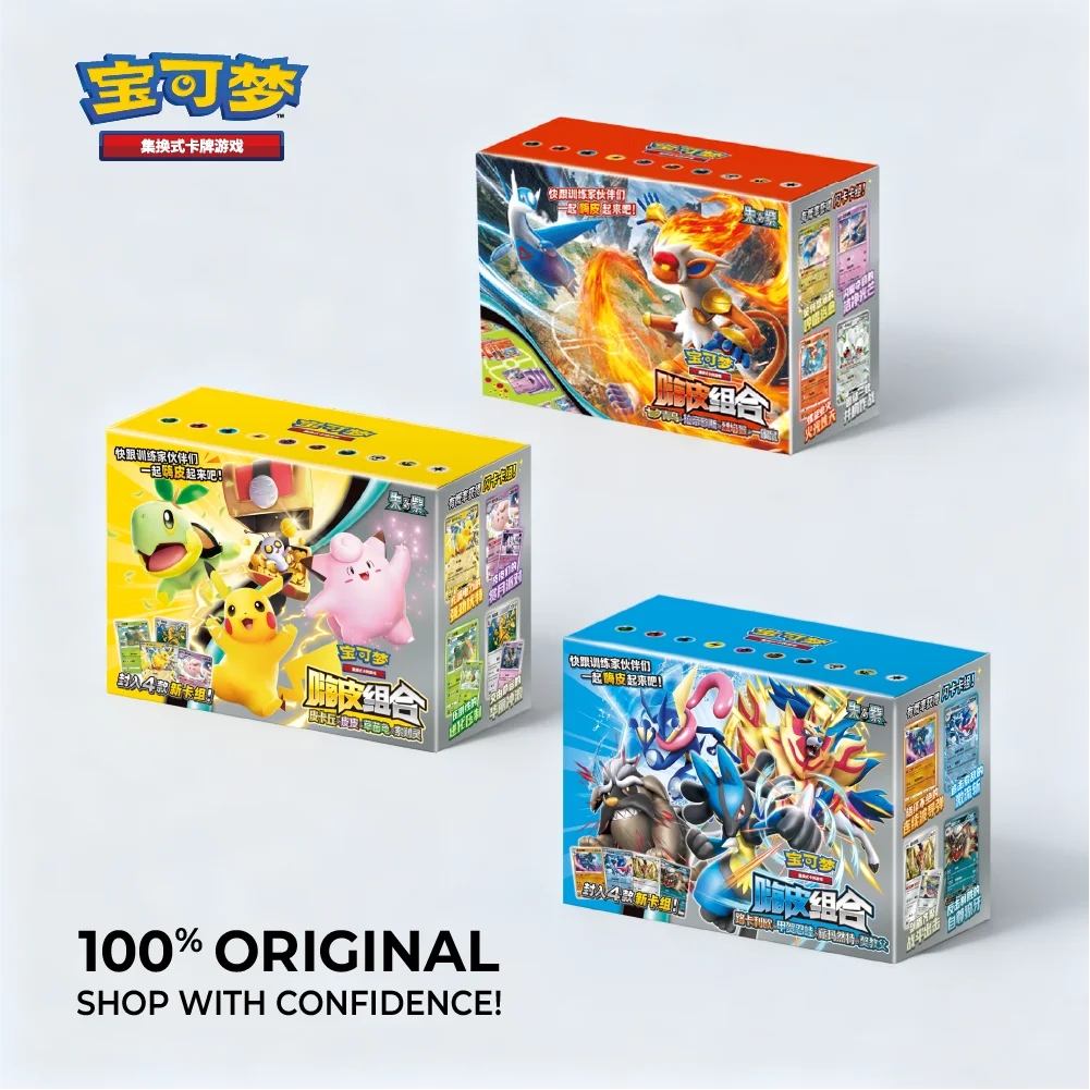 

New Pokemon PTCG Scarlet & Violet Happy Combo Gem Pack VOL.3 VOL.2 VOL.1 & 151 Collection Vol.3 Gengar Gift Box 100% Original