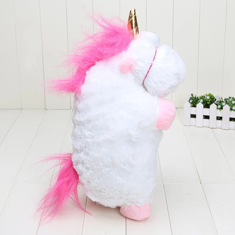 Fluffy Unicórnio Plush Toy Soft Stuffed Animal Unicórnio Bonecas De Pelúcia De Pelúcia Recheado Brinquedo Kid Presente