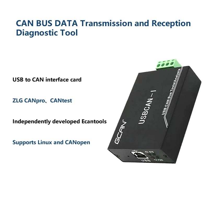 

USB to CAN Bus Analyzer, CAN Debugging,CANopen Protocol Analysis, USBCAN Module,USBCAN-I PRO