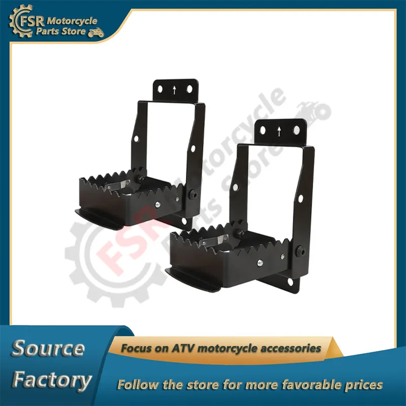 Motocross ATV ATV Universal Conversion Accessories Cast Iron Pedal ATV Passenger Pedal Quad Bike