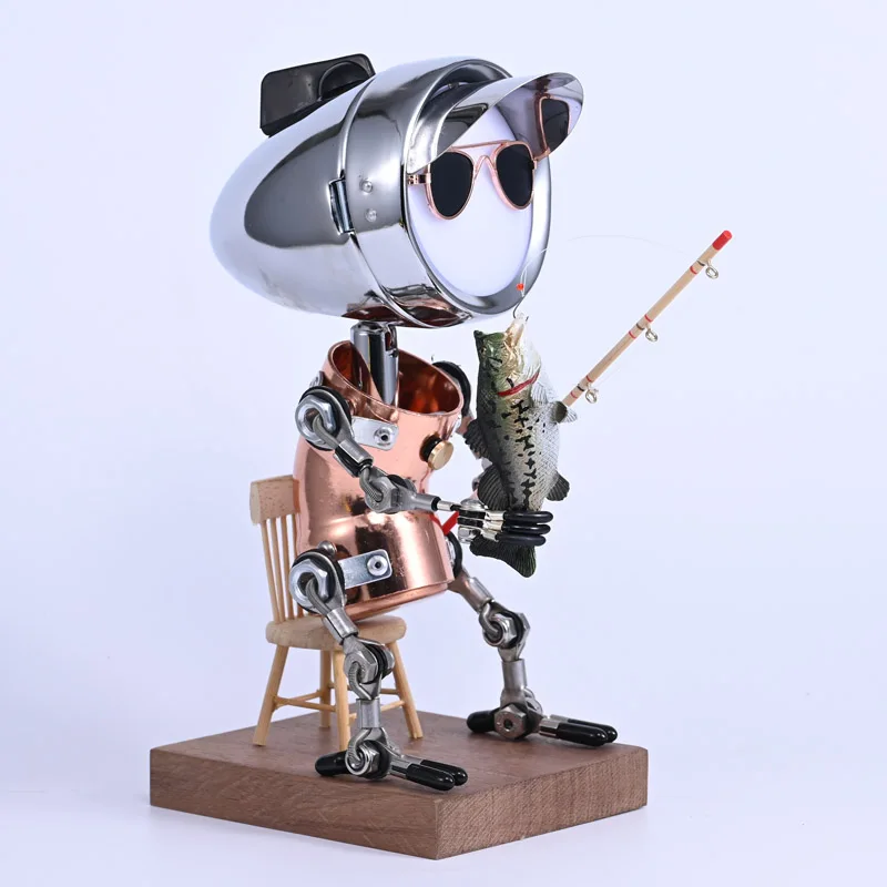 

Креативный компьютер, настольный атмосферный ночник, панк-робот ручной работы