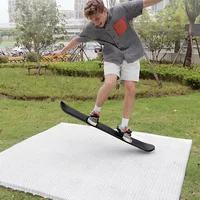 50*50CM Needle Mushroom Ski Mat Home Snowboard Dry Ski Carpet Artificial Ski Mat Indoor Skiing Training Board
