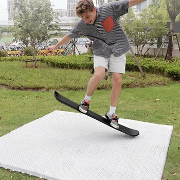 50*50CM Needle Mushroom Ski Mat Home Snowboard Dry Ski Carpet Artificial Ski Mat Indoor Skiing Training Board
