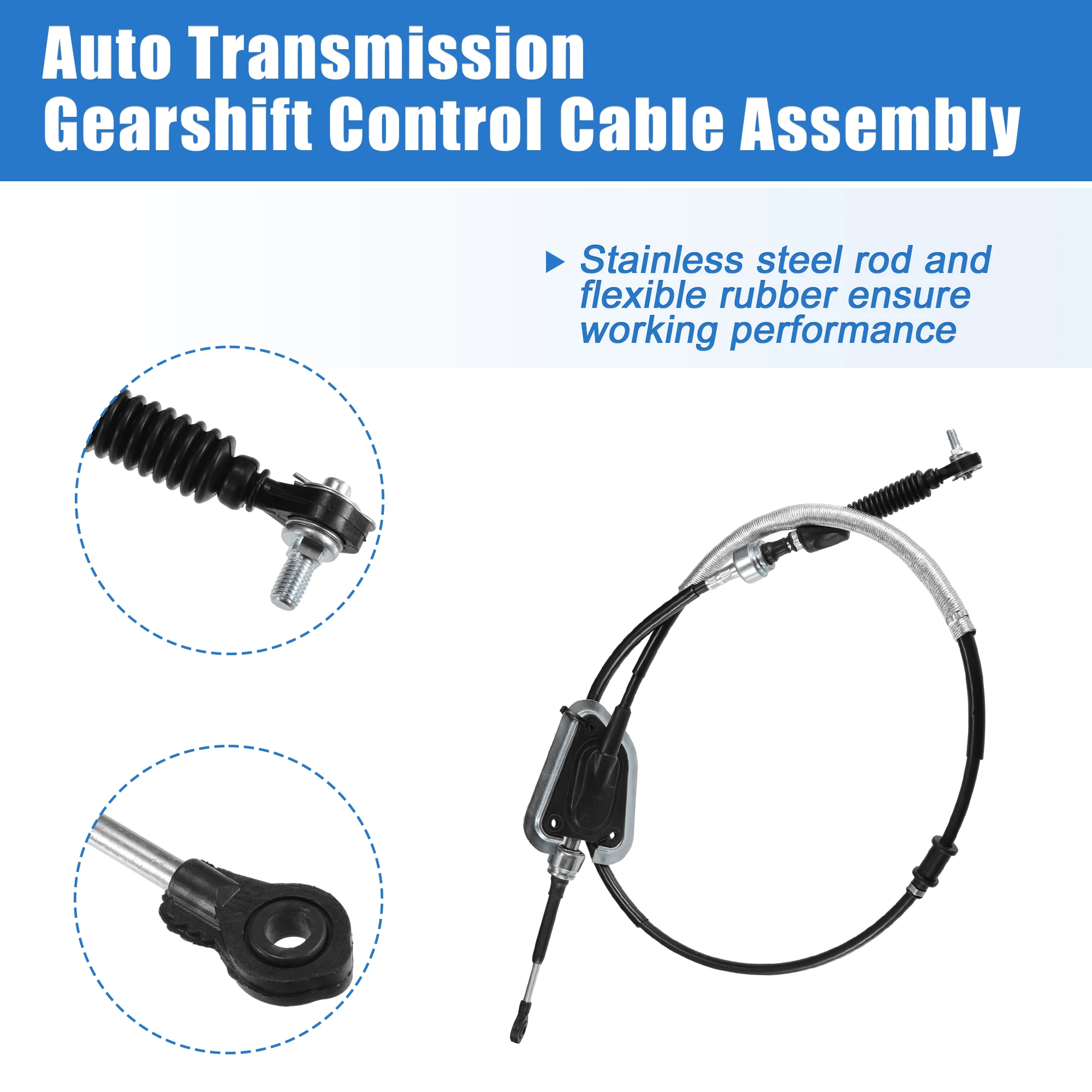 UXCELL Automatic Transmission Gear Shift Cable No.3382048060 for Lexus RX300 01-03