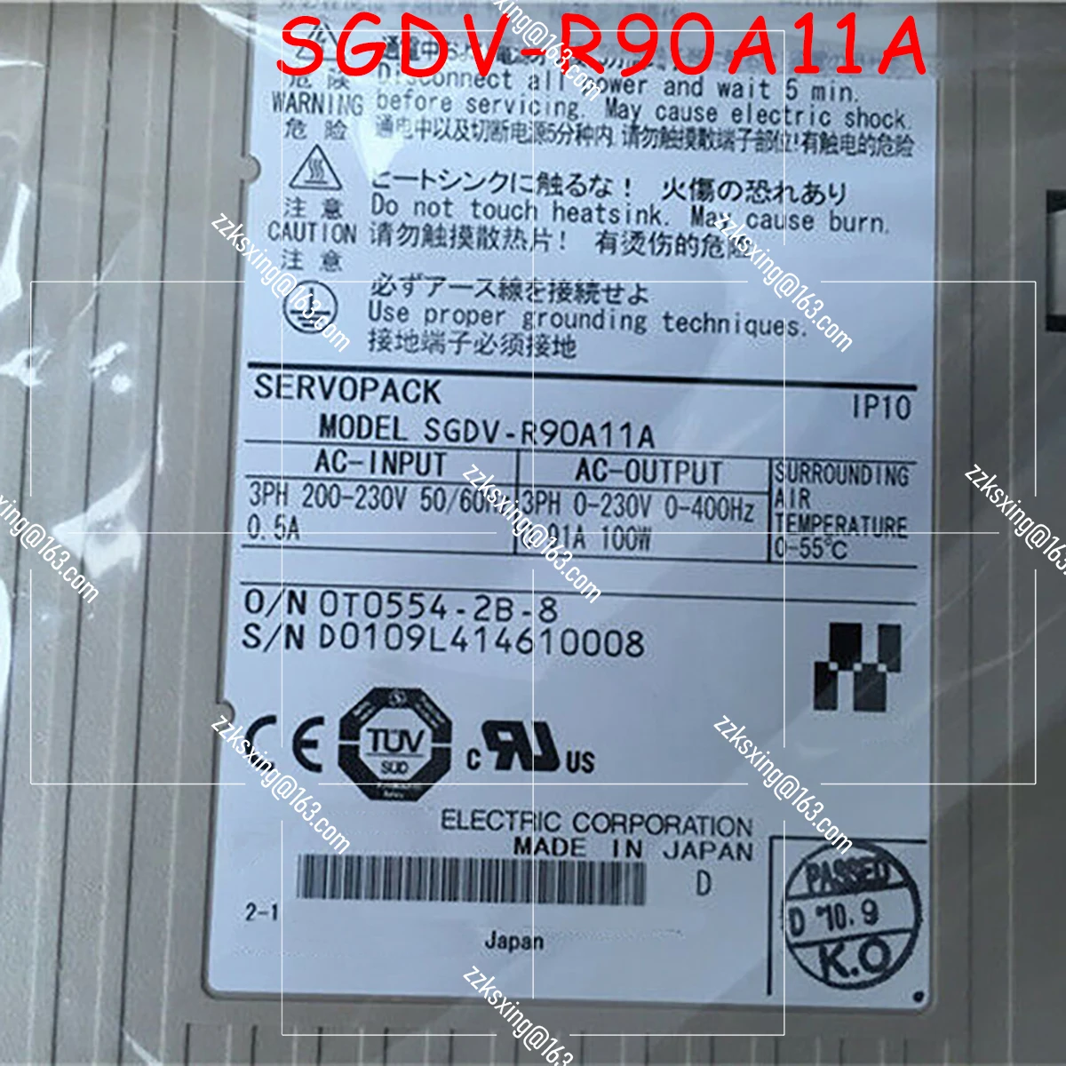 Brand New SGDV-R90A11A   Original Servo Driver