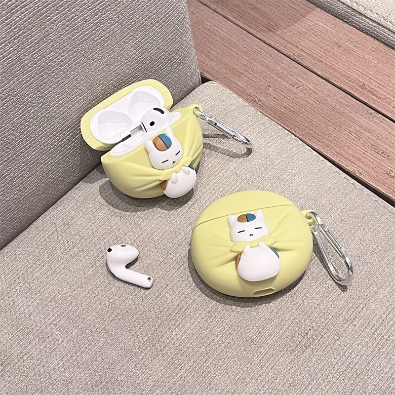 Etui Natsume's Book of Friends Madara do słuchawek AirPods 3 4 AirPods Pro 2 1 Anime Miękki silikonowy pokrowiec na słuchawki bezprzewodowe Bluetooth Prezent