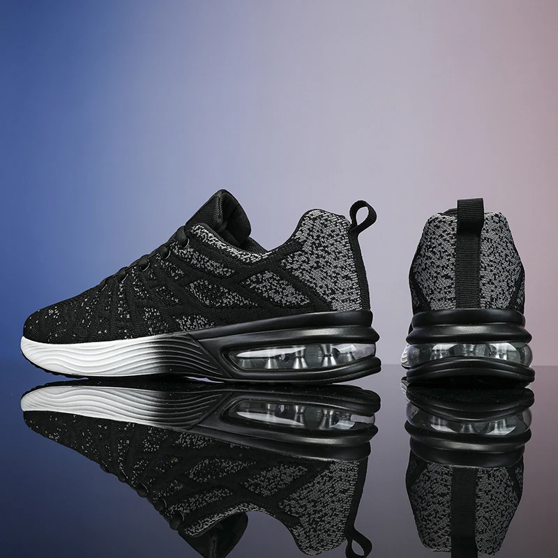 Men Casual Sneakers Mesh Lightweight Breathable Soft Soled Running Shoes Slip-on Male Flats Loafers Shoe Trainers Zapatos Hombre