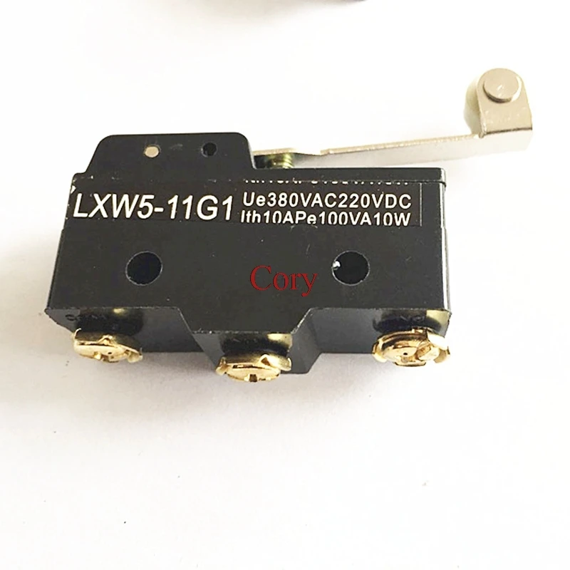 1PC AC 380V DC 250V 10A Short Roller Lever Type Machine Position Limit Switch