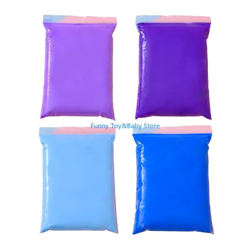 Ensemble d'argile polymère souple pour enfants, 4 pièces, créativité, couleur vibrante, projet artisanal sensoriel, jouet 100g