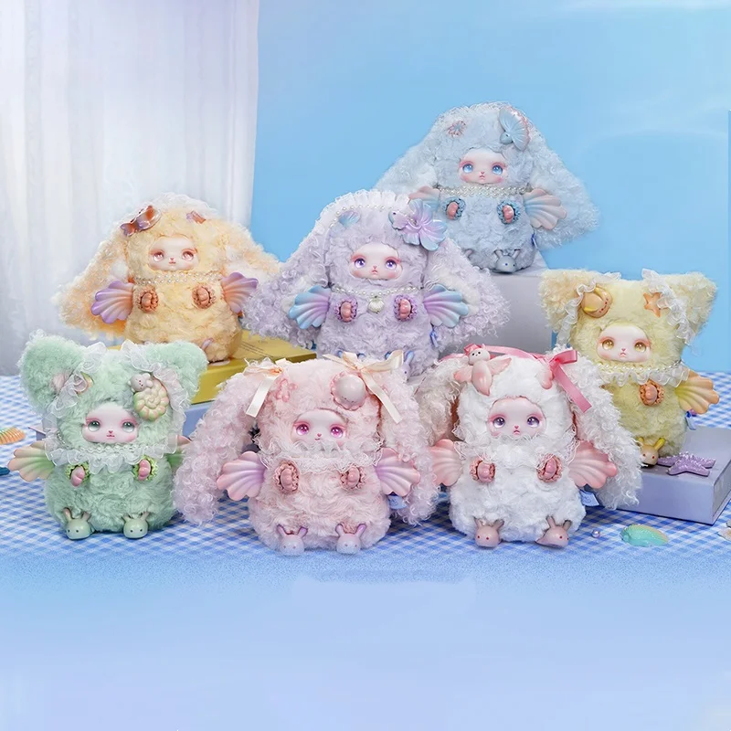 

LOLOAN Ocean Series Genuine Blind Box Mystery Box Ornaments Figurines Home Decor Desktop Model Dolls