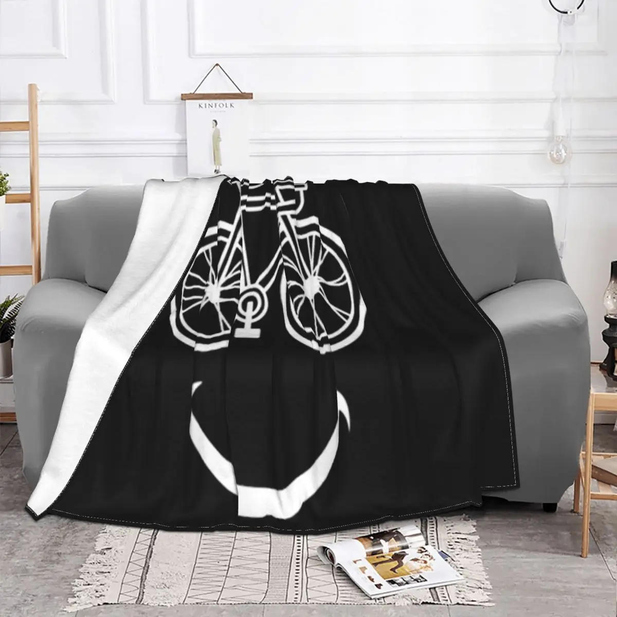 Funny Bicycle Smile Bike Smiling Face Biker T Geek Better Child Good Quality 2021 Latest Mens Throw Blanket