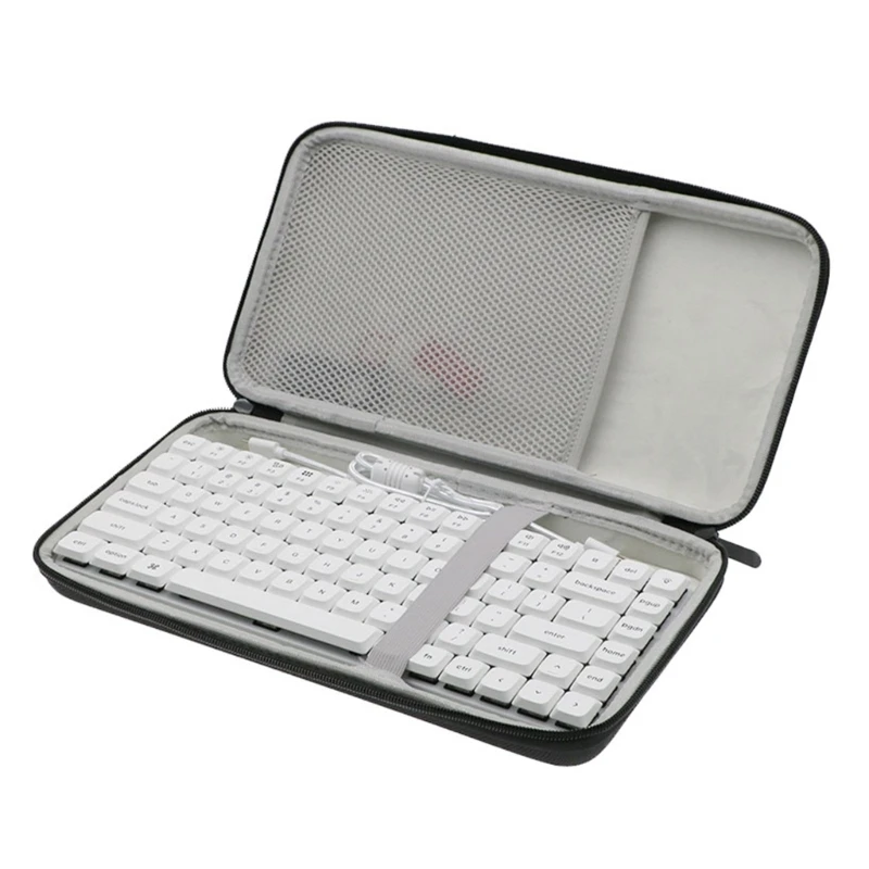 Replacement Hard Carrying Case Storage Bag for K3 Pro Mechanical Keyboards Travel Home, Case Only