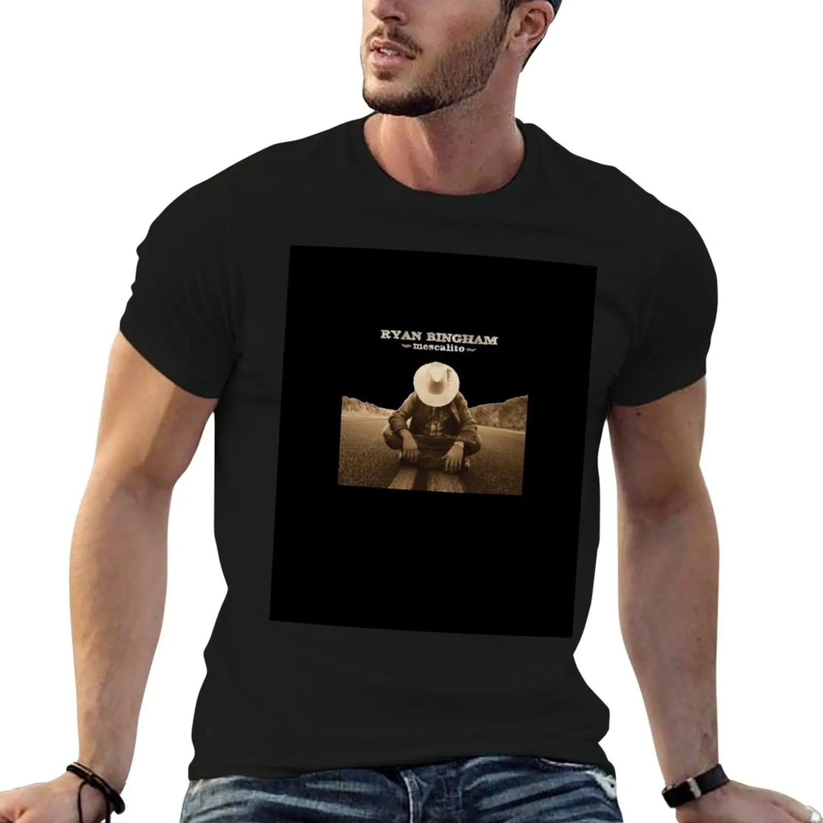 pack de camisetas gráficas para hombre blanco Mescalito camiseta Ryan man Bingham' t