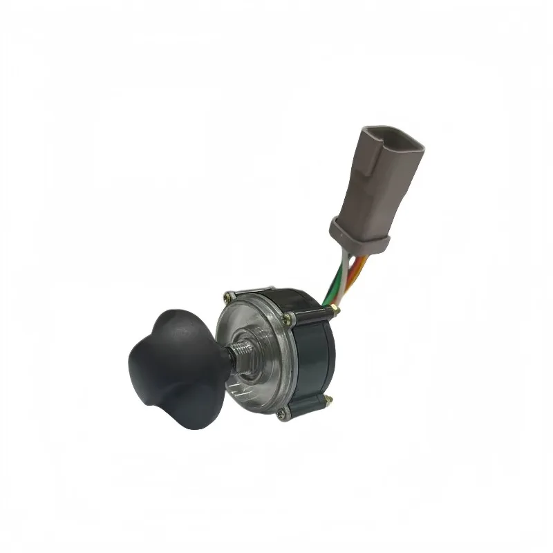 Suitable for excavator throttle knob 106-0107 163-6710 Suitable for Carter gray square throttle gear switch
