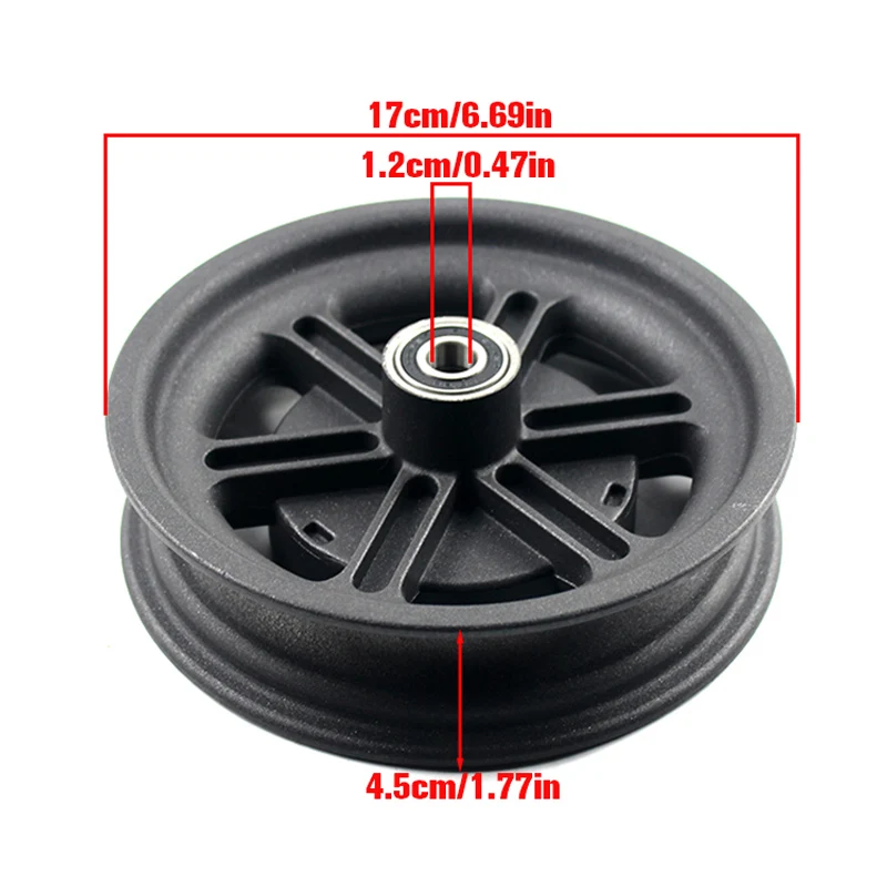 For Xiaomi Mi Home M365 electric scooter baby stroller 8.5-inch drum brake wheel hub  accessories - view 3