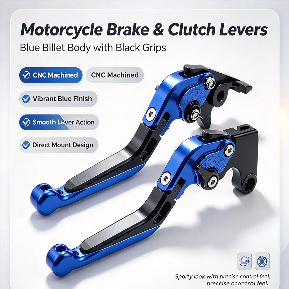 For Kawasaki ZZR600 ZZR 600 600 2005-2009 Motorcycle CNC Folding Extendable Brake Clutch Levers Adjustable Set Aluminum