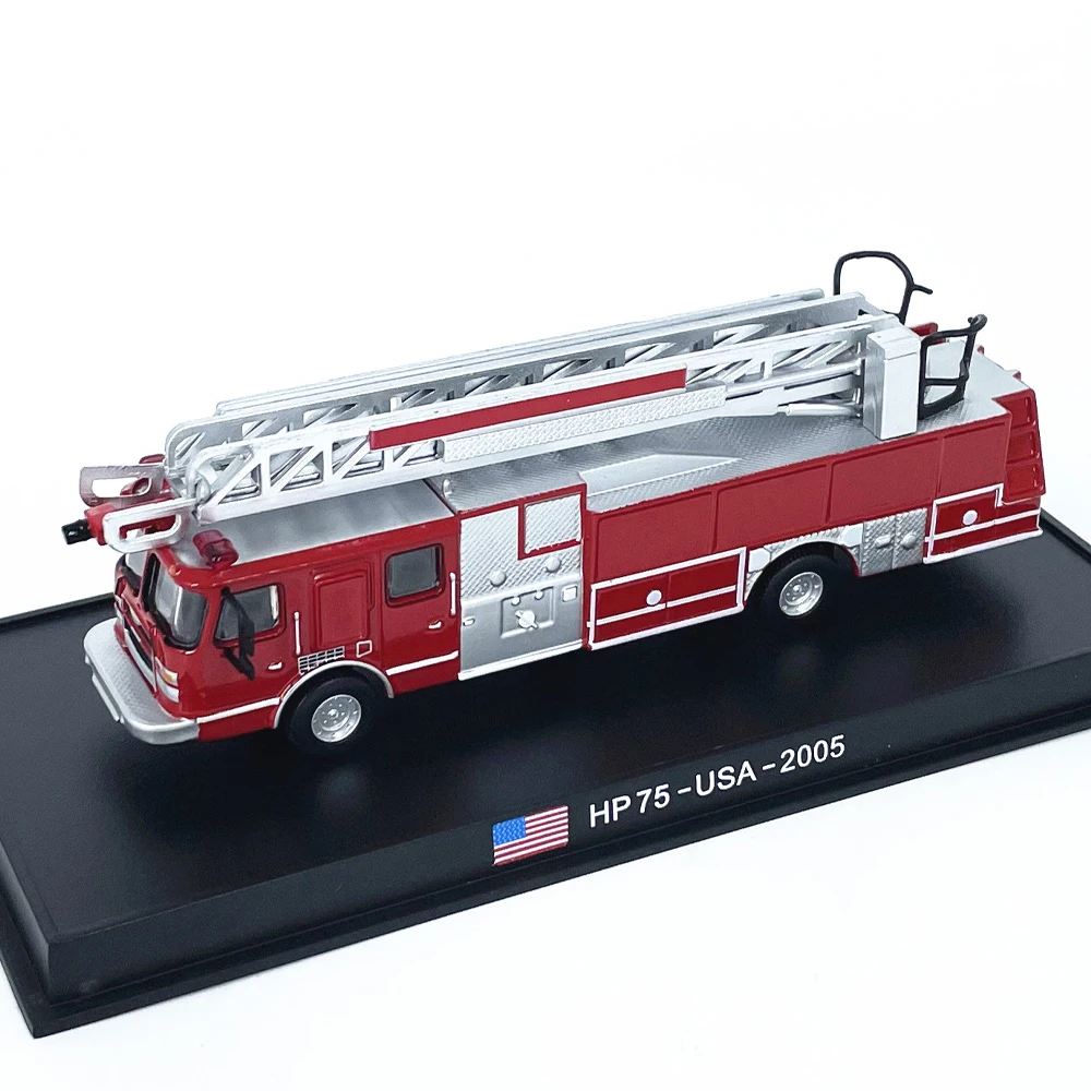 Diecast 1:72 Scale 2005 HP75 Alloy 2024 รถสะสมของเล่นของขวัญของที่ระลึกจอแสดงผลเครื่องประดับ