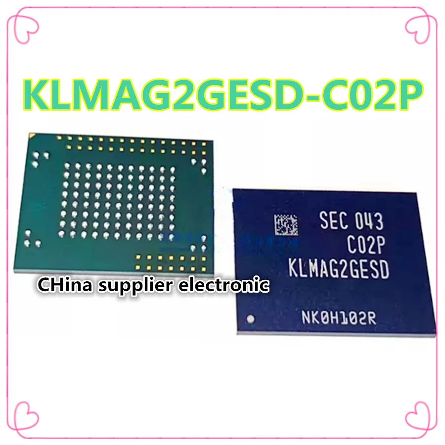 

H26M51002HPR THGAF9G7L1LBA KLMAG2GESD-C02P KLMAG4FEJA-A001 BGA EMMC 16 ГБ ic Память