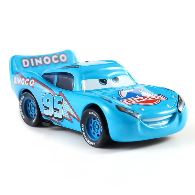 Cartoon Pixar Cars Lightning McQueen 1/55 Metall-Druckguss Anime-Figur Storm Jackson Rennspielzeug Sammlerstücke Kindergeschenke