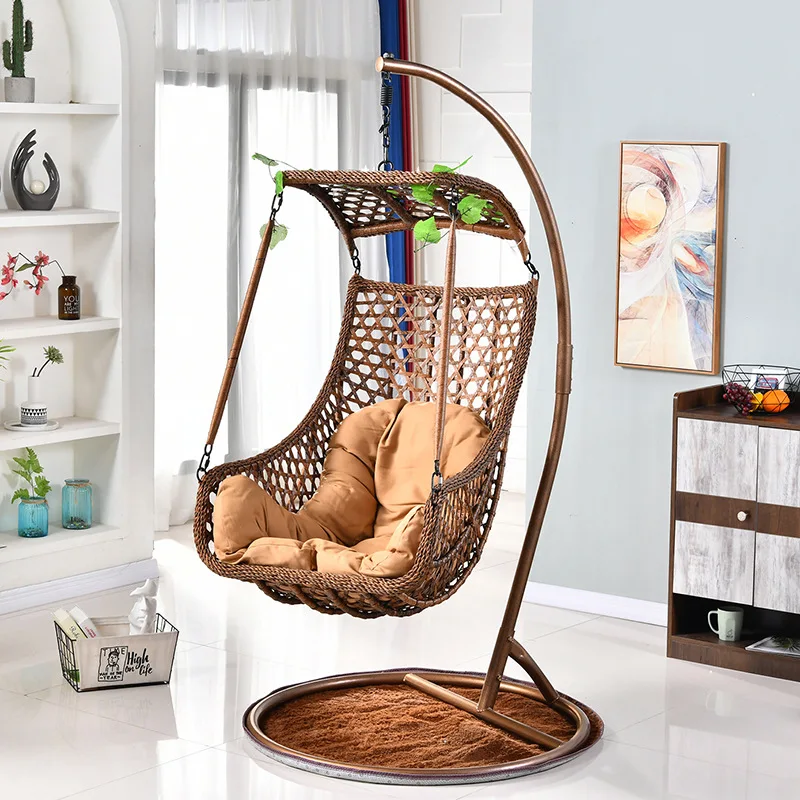 Custom Steel Hanging Chair com Stand, Low Moq Hammock, entrega rápida, fabricante amostras grátis