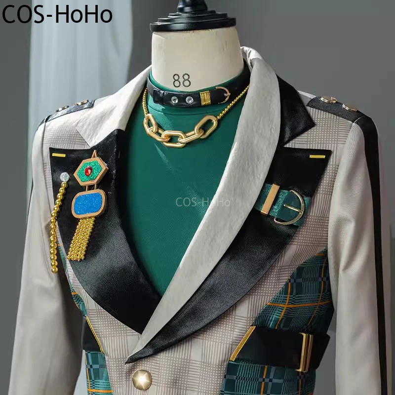 COS-HoHo Ensemble Stars 2 Hasumi Keito Second Round Personal Clothing Game Suit Gorgeous Uniform Cosplay Costume Party Outfit