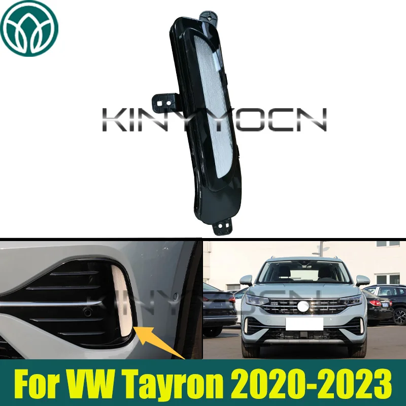 

Передние дневные ходовые огни (ДХО) и противотуманные фары для VW Tayron 2020 2021 2022 2023, лампы дневного света, противотуманные фары для вождения 55G941055H 55G941056H