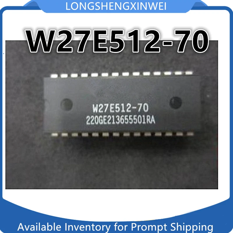 1PCS W27E512-70 W27E512 DIP-28 Memory Chip