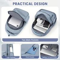 Sac à dos pour étudiantes, lycéennes, collégiennes, polyvalent, adapté aux garçons, utilisation quotidienne en extérieur. 5