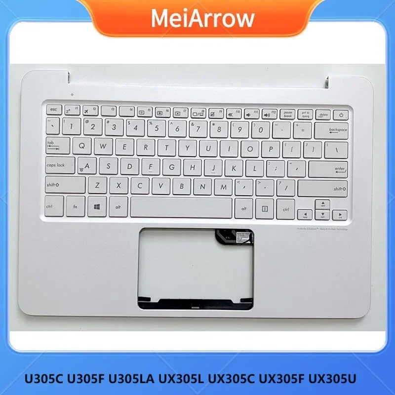 MEIARROW     New/org For ASUS UX305 U305C U305F U305LA UX305L UX305C UX305F UX305U Palmrest US keyboard upper cover C shell