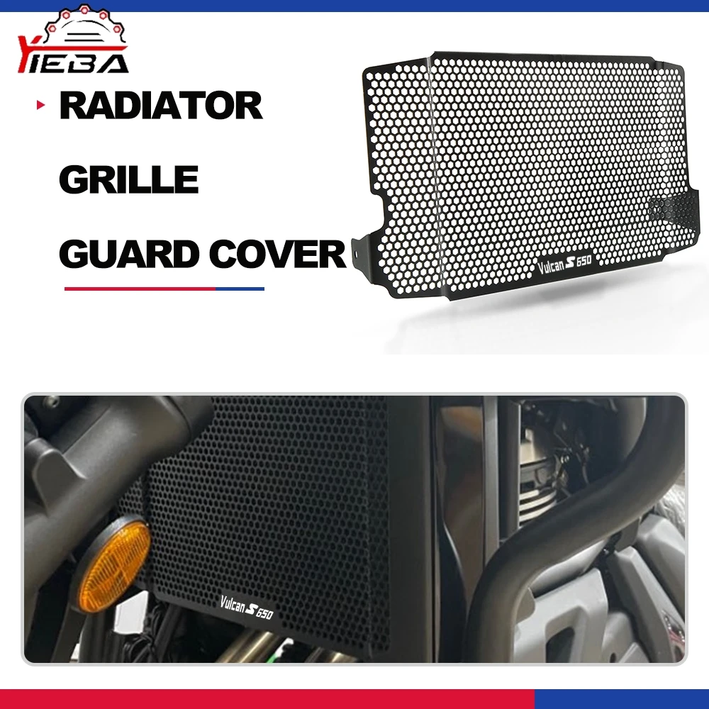 

For Kawasaki Vulcan S VULCAN 650 S650 2015 2016 2017 2018 2019 2020 2021 2022 2023 2024 Radiator Guard Protector Grille Cover