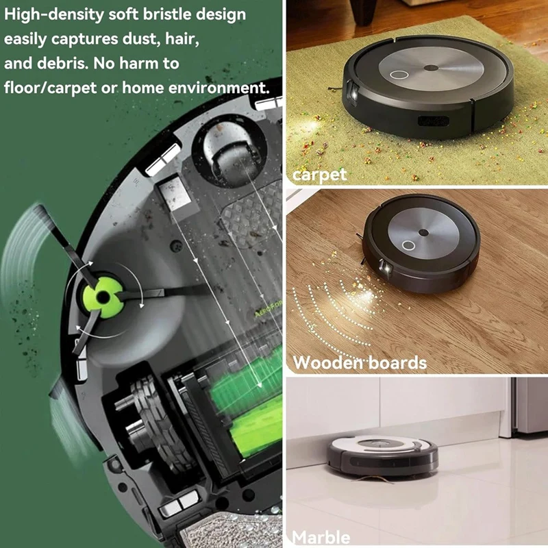 Irobot سلسلة رومبا i7 ، i7 + ، i8 ، i8 + ، i7 + ، j7 + ، j9 + ، j5 + ، j9 + ، j5 + ، j5 + plus ، 14 حزمة e5 ، e6